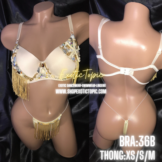 GOLDEN SANDS BRA TWO PIECE